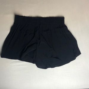 F21 Black Flowy Shorts